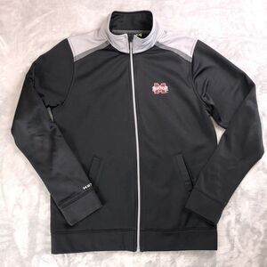 Mississippi State Under Armour Men's S Loose Black Gray Windbreaker Full Zip